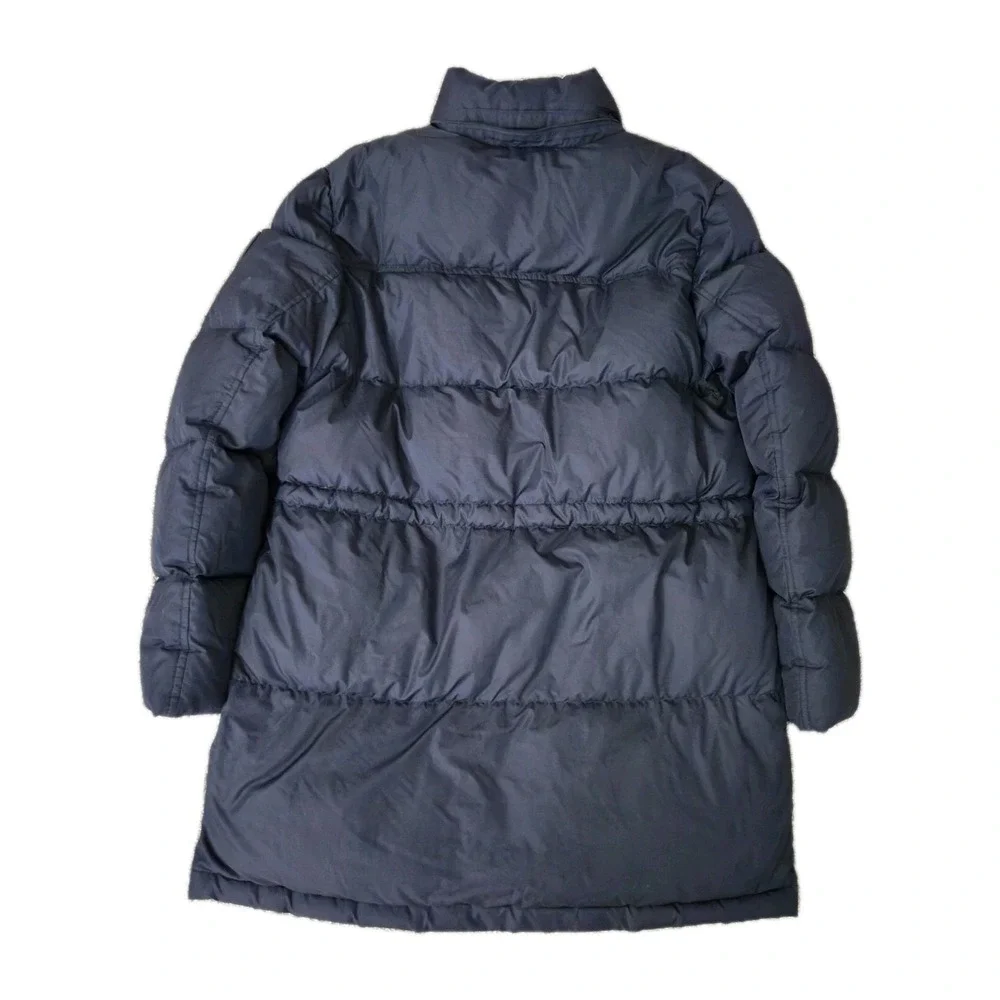 Polo Ralph Lauren Puffer Down Parka Long Jacket Size L 14-16 Youth Navy